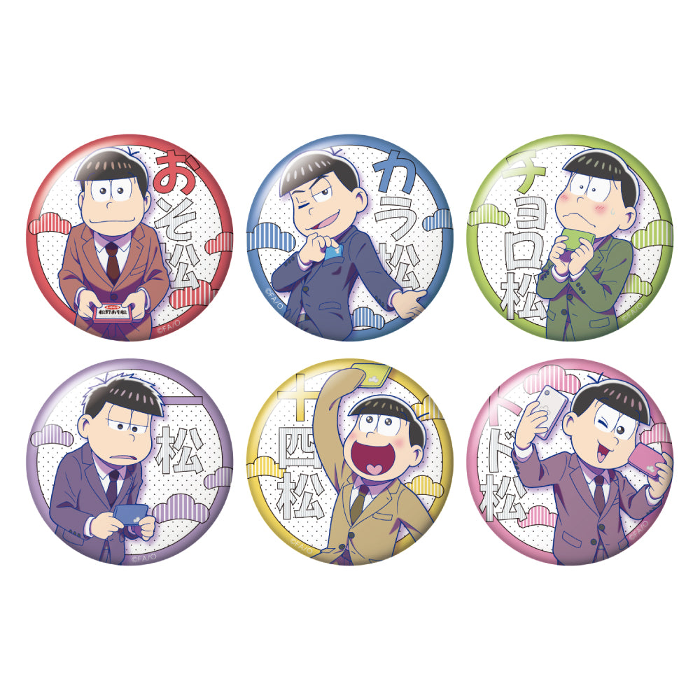 おそ松さん トレーディング缶バッジ(BOX)| アニメ グッズ 通販 - COCOLLABO