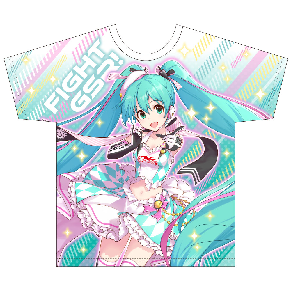 レーシングミク 2019Ver. フルグラフィックTシャツ vol.1（M,L,XLサイズ）