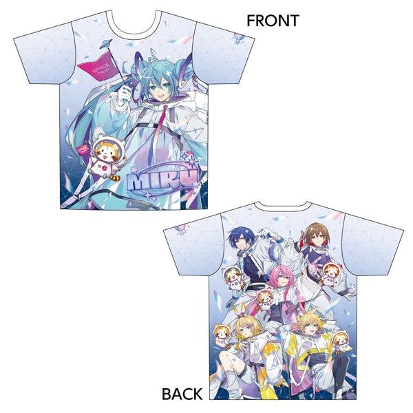 初音ミク×ラスカル 2024 フルグラフィックTシャツ