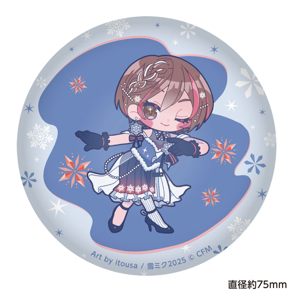 SNOW MIKU 2025 ぷにぷに缶バッジ MEIKO itousa ver.