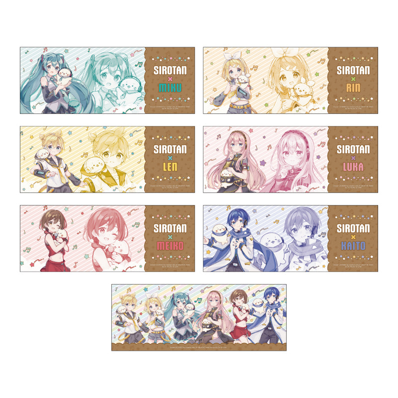 しろたん×初音ミク　トレーディングレーザーチケット(単品)