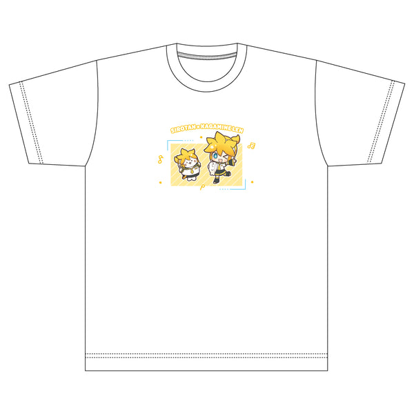 しろたん×初音ミク　Tシャツ / 鏡音レン