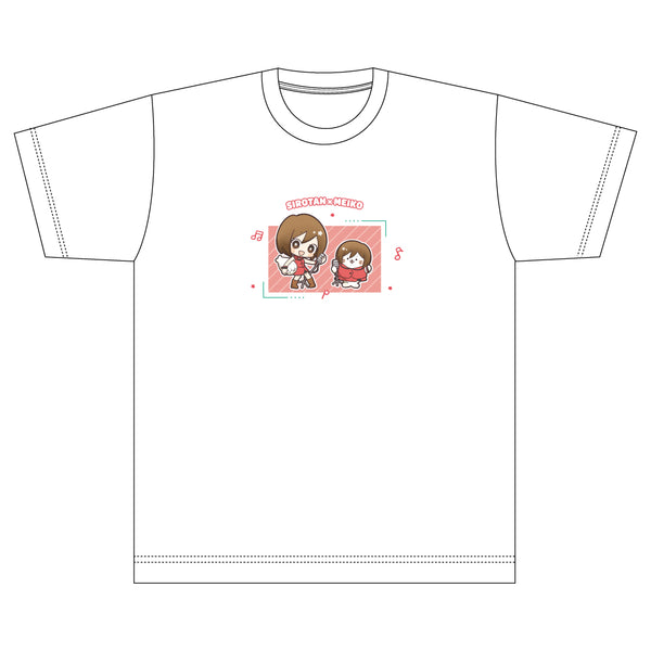 しろたん×初音ミク　Tシャツ / MEIKO