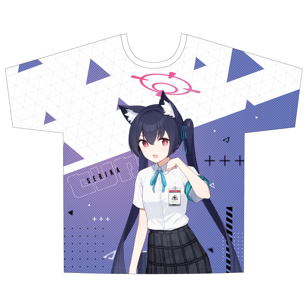 ブルーアーカイブ -Blue Archive- 描き下ろしフルグラフィックTシャツ 