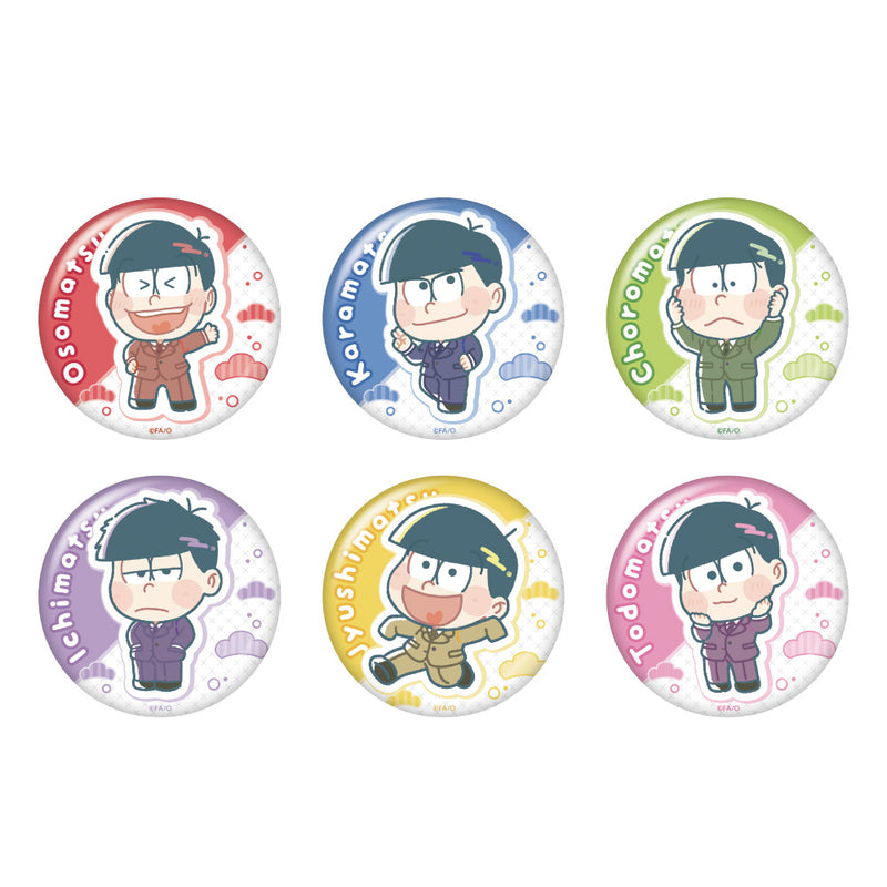 おそ松さん　トレーディングちびキャラ缶バッジ(単品)