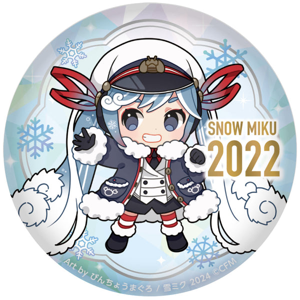 SNOW MIKU 2024 ぷにぷに缶バッジ/15th メモリアルビジュアル