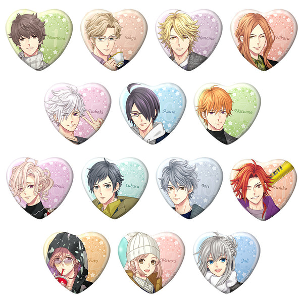 BROTHERS CONFLICT トレーディングハート缶バッジ Special
