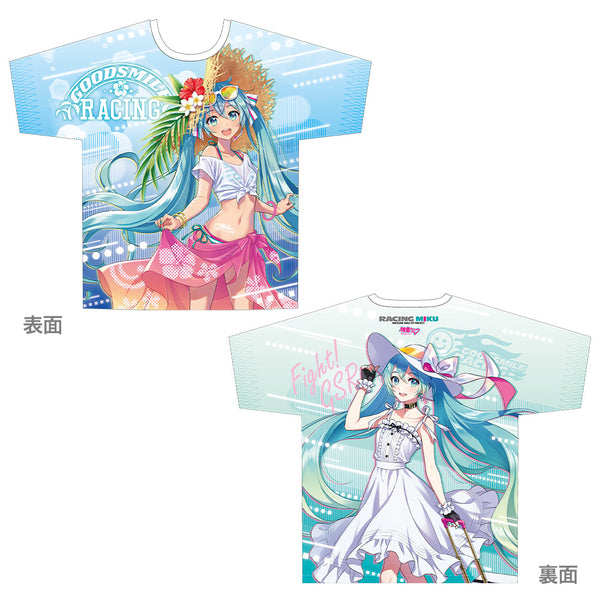 レーシングミク 2021 Tropical Ver. フルグラフィックTシャツ vol.1（M,L,XLサイズ）