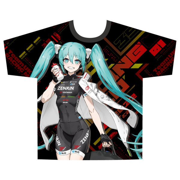 レーシングミク 2022 TeamUKYO 応援Ver. フルグラフィックTシャツ（M,L,XLサイズ）